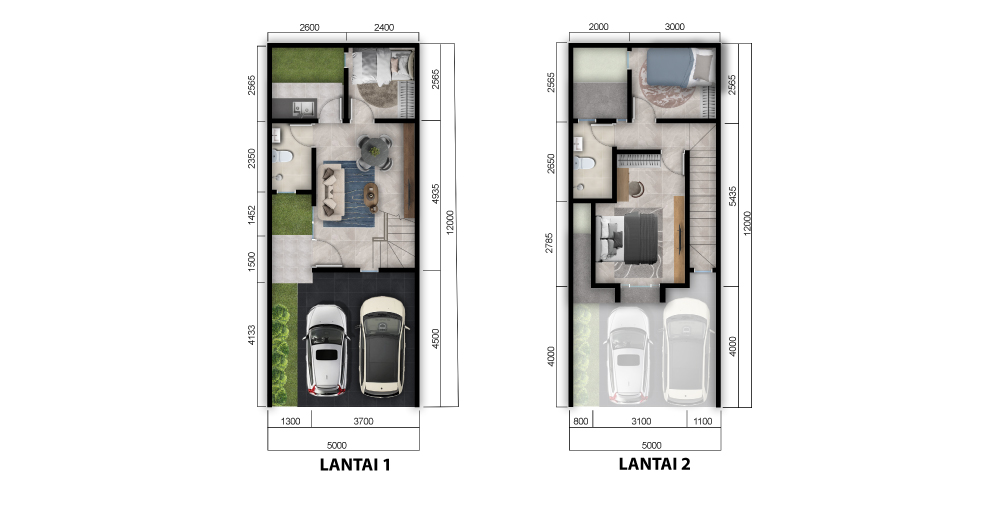 Tipe LEXY 5 3BR @ Cluster Lexy