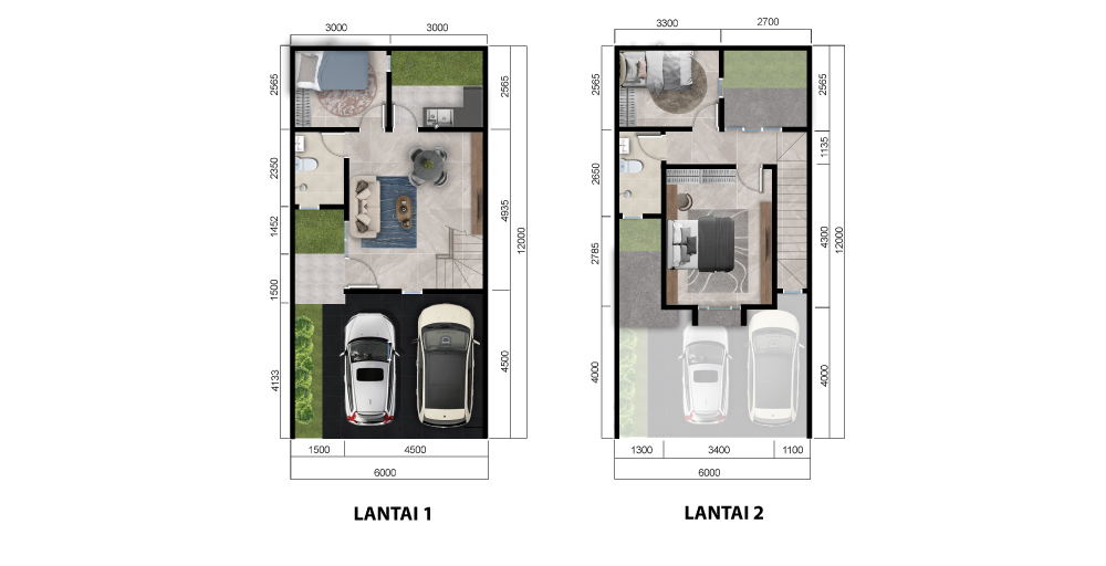Tipe LEXY 6 3BR @ Cluster Lexy