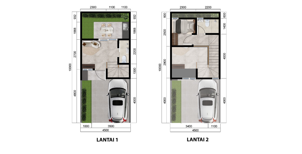 Tipe Pad-Z 1BR @ Cluster Pad-Home