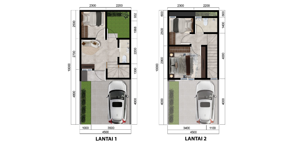 Tipe Pad-Z 3BR @ Cluster Pad-Home