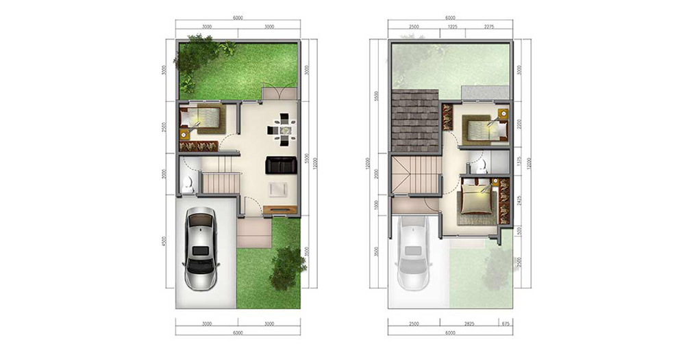 Tipe Beryl @ Cluster Beryl Residence